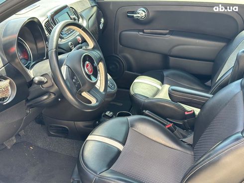 Fiat 500E 2017 синий - фото 20