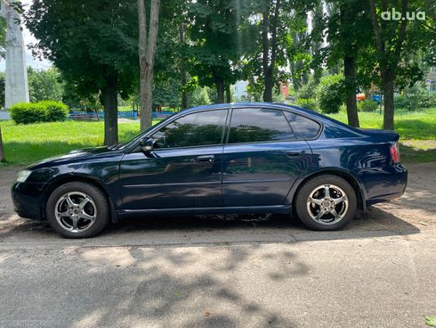 Subaru Legacy 2004 синий - фото 15