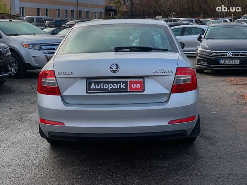 Skoda octavia a7 2014 серый - фото 6