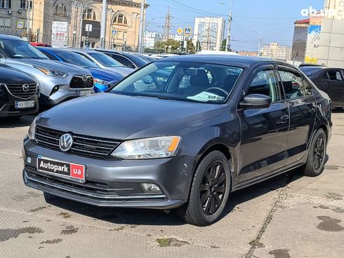 Volkswagen Jetta 2017 серый - фото 2
