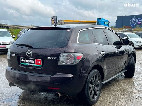 Mazda CX-7 2007 коричневый - фото 9