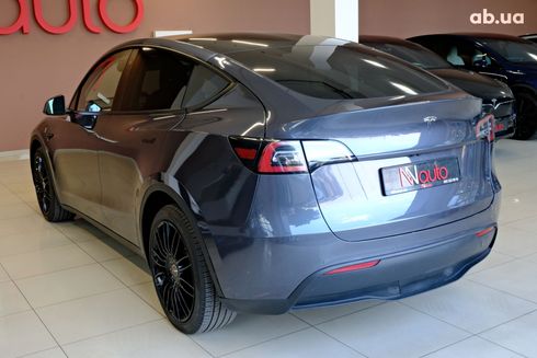 Tesla Model Y 2021 серый - фото 3