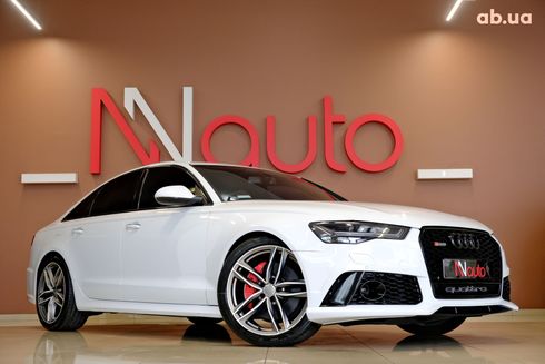 Audi A6 2016 белый - фото 4