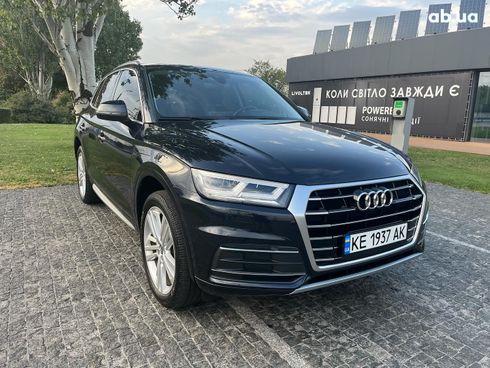 Audi Q5 2018 синий - фото 5