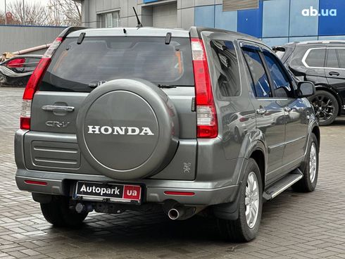 Honda CR-V 2006 серый - фото 6