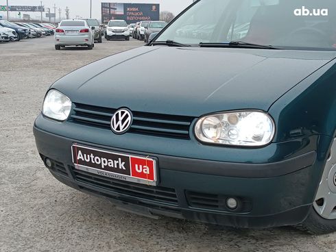 Volkswagen Golf 2001 зеленый - фото 15
