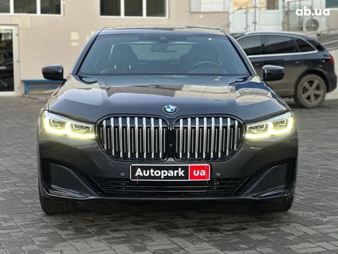 BMW 7 серия 2019 синий - фото 2