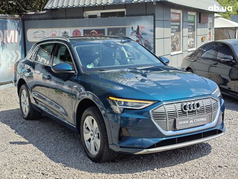 Audi E-Tron 2020 синий - фото 3
