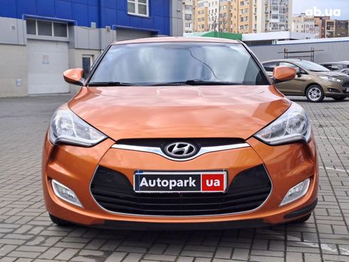Hyundai Veloster 2016 оранжевый - фото 2