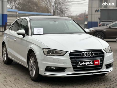 Audi A3 2015 белый - фото 4