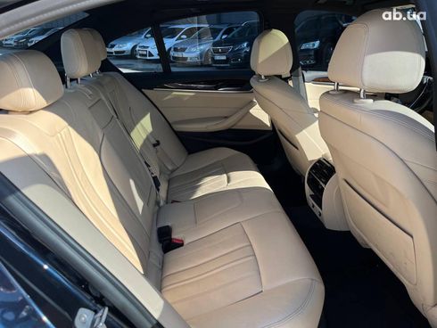 BMW 5 серия 2018 синий - фото 20