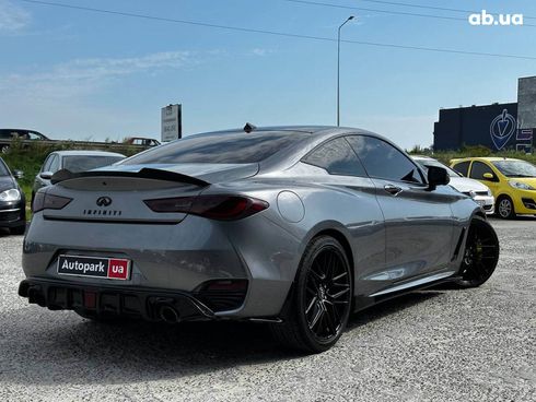 Infiniti Q60 2018 серый - фото 10