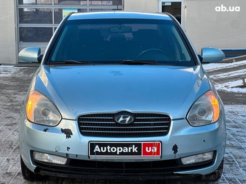 Hyundai Accent 2008 серый - фото 2