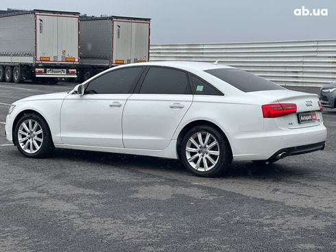 Audi A6 2014 белый - фото 14