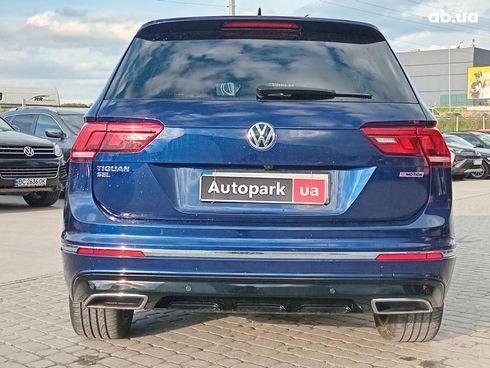 Volkswagen Tiguan 2021 синий - фото 6