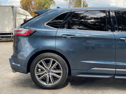 Ford Edge 2019 синий - фото 24