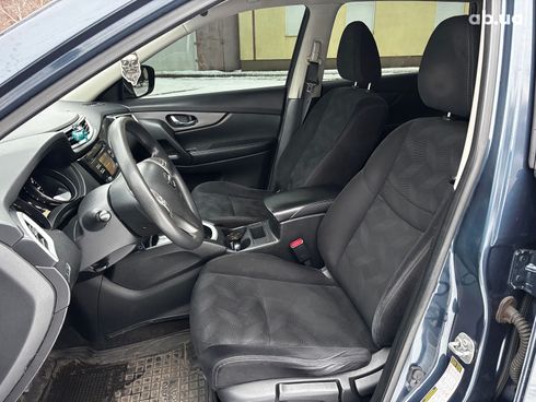 Nissan Rogue 2016 синий - фото 14