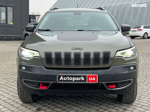 Jeep Cherokee 2018 зеленый - фото 3