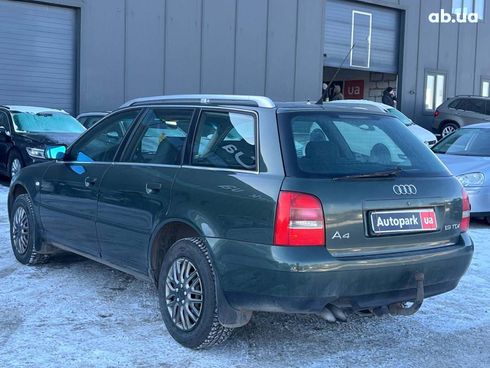 Audi A4 2000 зеленый - фото 6