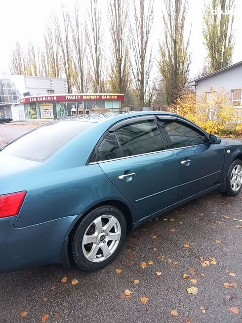 Hyundai Sonata 2005 синий - фото 9