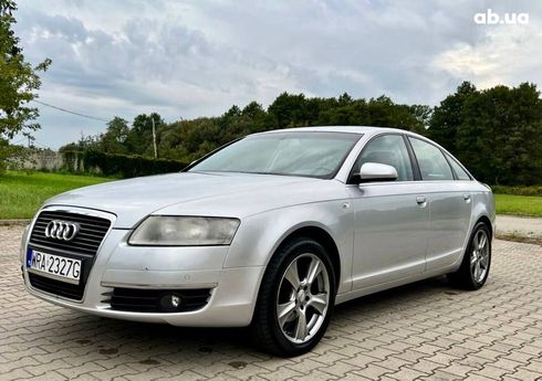 Audi A6 2006 серый - фото 3