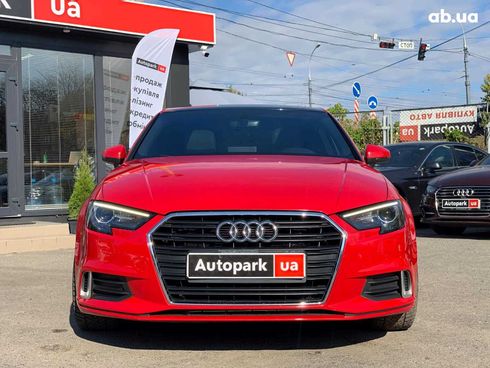 Audi A3 2016 красный - фото 2