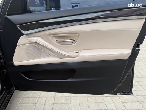 BMW 5 серия 2011 черный - фото 17