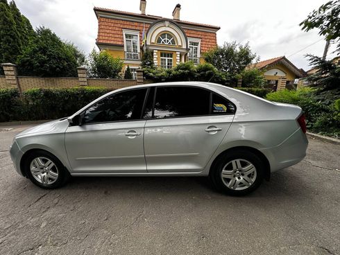 Skoda Rapid 2015 серый - фото 9