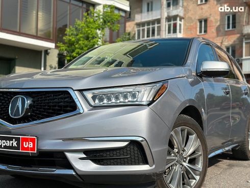 Acura MDX 2016 серый - фото 2