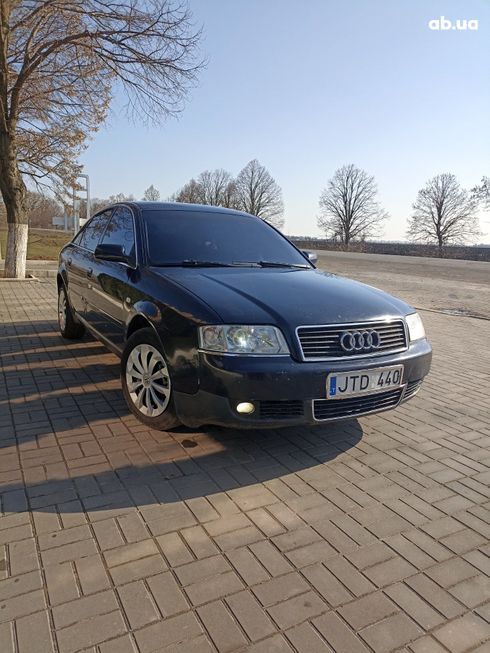 Audi A6 2002 синий - фото 12