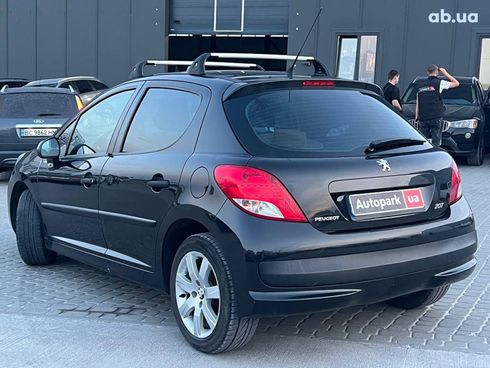Peugeot 207 2010 черный - фото 6