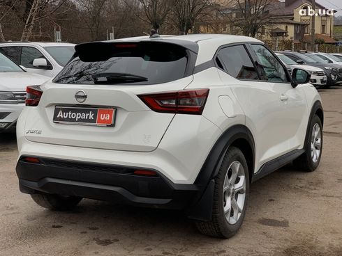 Nissan Juke 2021 белый - фото 5