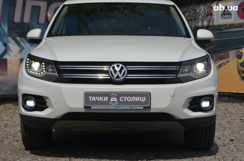 Volkswagen Tiguan 2015 белый - фото 4