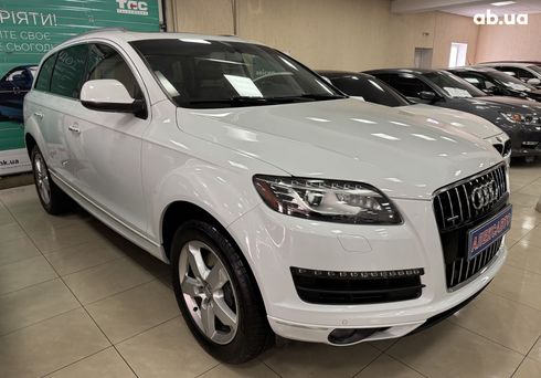 Audi Q7 2013 белый - фото 13