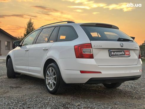 Skoda octavia a7 2014 белый - фото 11