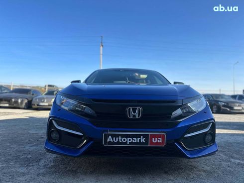 Honda Civic 2017 синий - фото 2