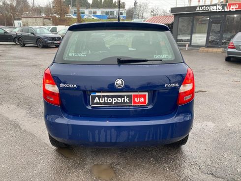 Skoda Fabia 2013 синий - фото 24