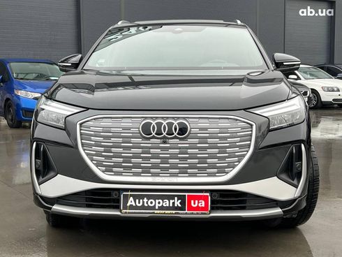 Audi Q4 e-tron 2022 черный - фото 13