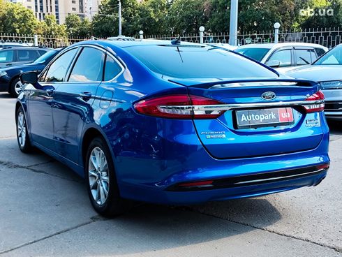 Ford Fusion 2016 синий - фото 6