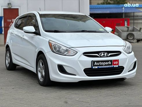 Hyundai Accent 2017 белый - фото 3