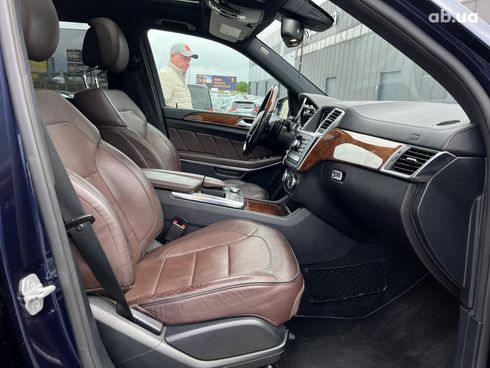 Mercedes-Benz GL-Класс 2013 синий - фото 44