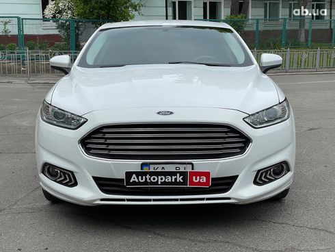 Ford Fusion 2016 белый - фото 3