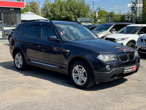 BMW X3 2008 синий - фото 3