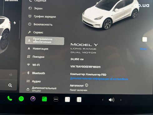 Tesla Model Y 2024 белый - фото 51