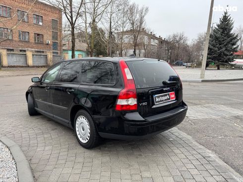 Volvo V50 2005 черный - фото 7