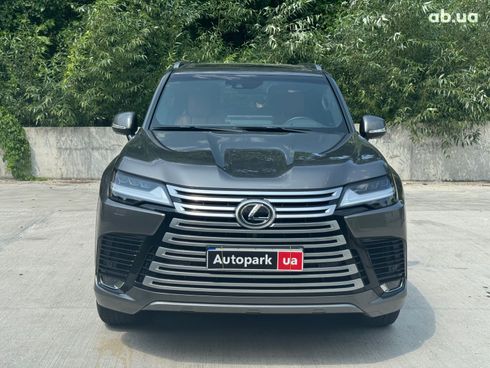 Lexus LX 2022 серый - фото 2