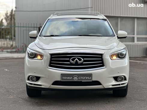 Infiniti QX60 2015 белый - фото 2