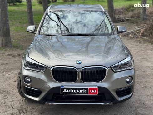 BMW X1 2016 серый - фото 3