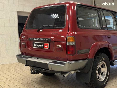 Toyota Land Cruiser 1997 красный - фото 10
