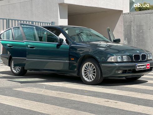 BMW 5 серия 2000 зеленый - фото 17